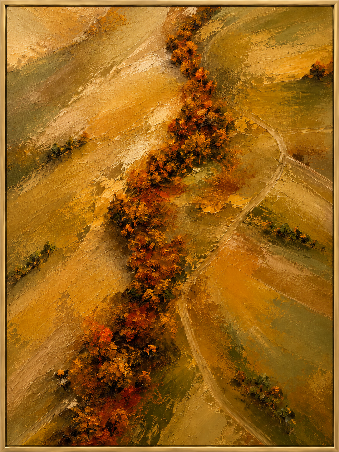 Golden Autumn Pathway