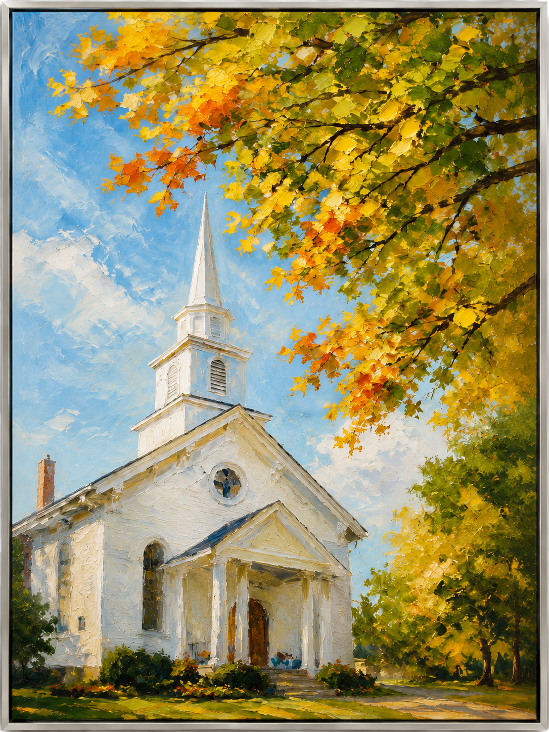 Autumn Chapel Light