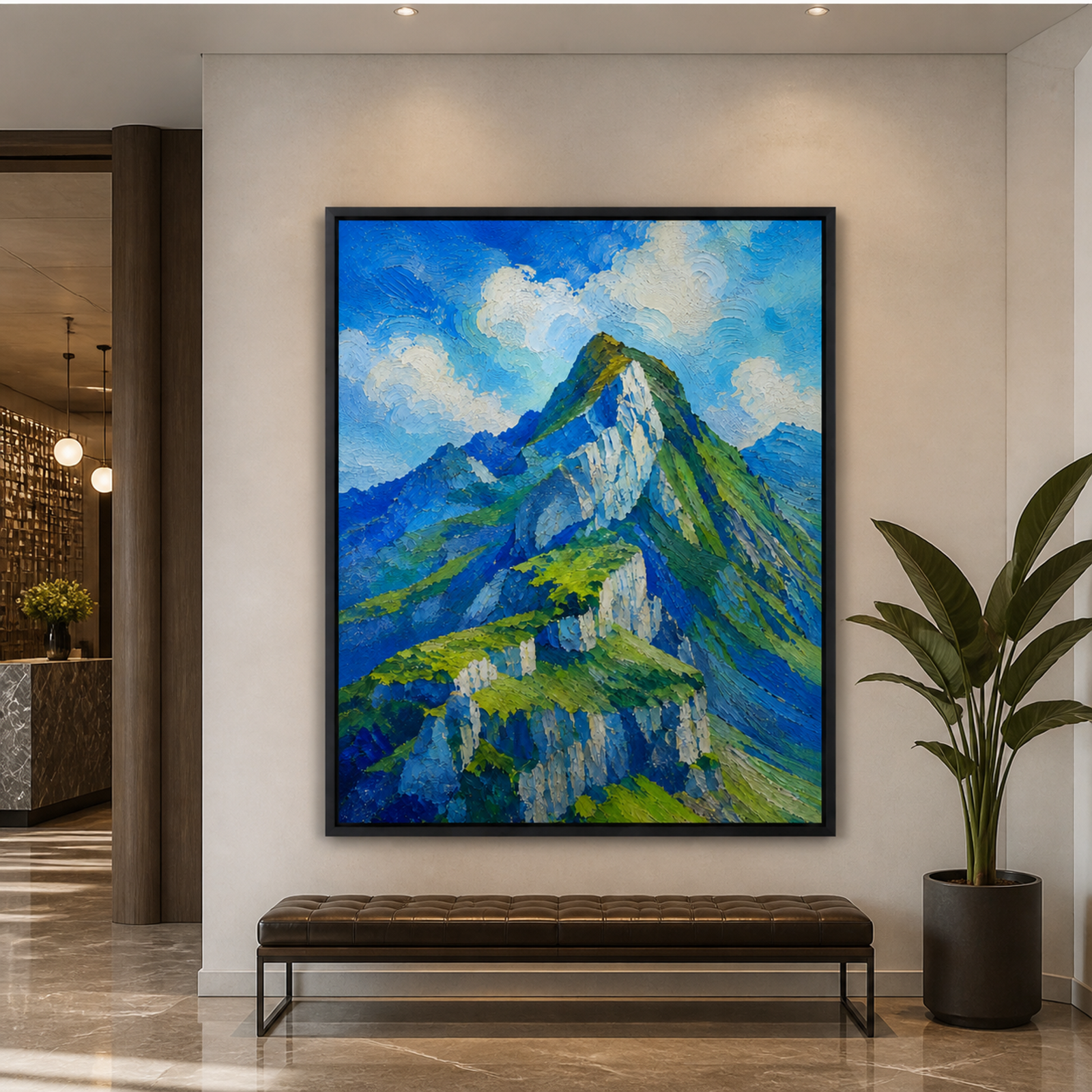 Vivid Mountain Summit