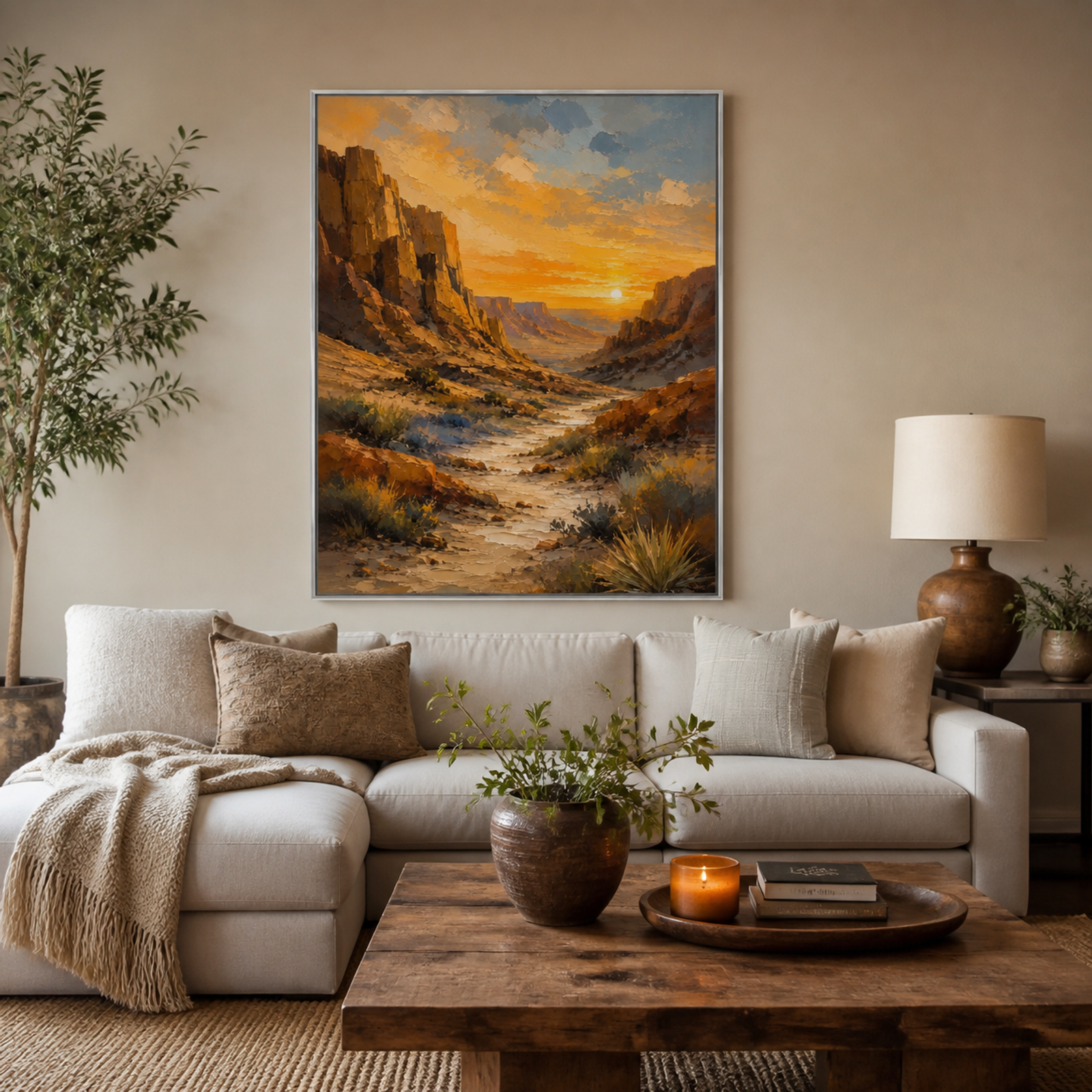 Golden Canyon Sunset