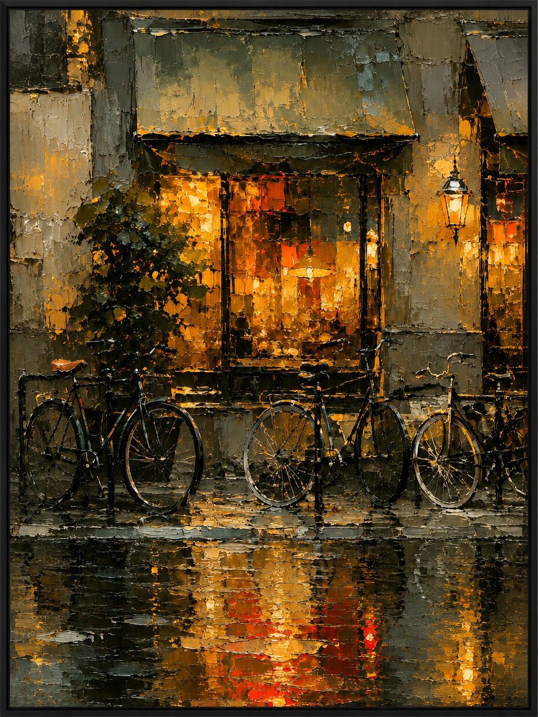 Rainy Cafe Evening