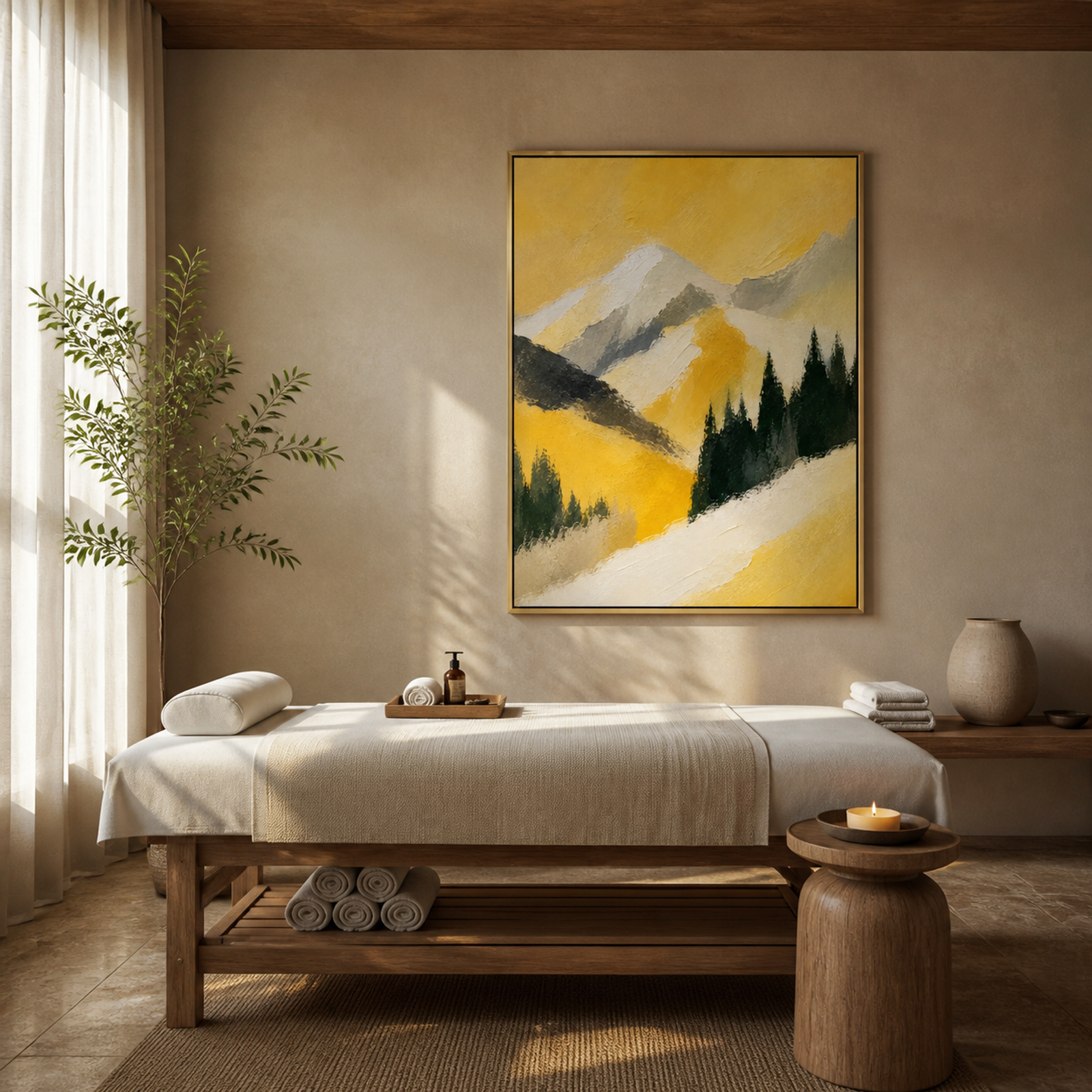 Golden Mountain Serenity