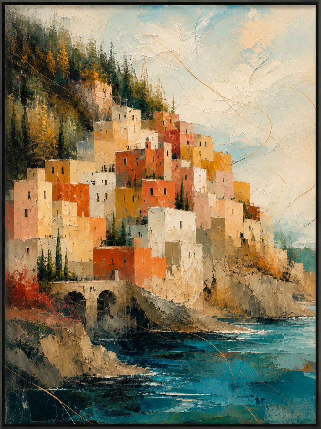 Coastal Village Serenity