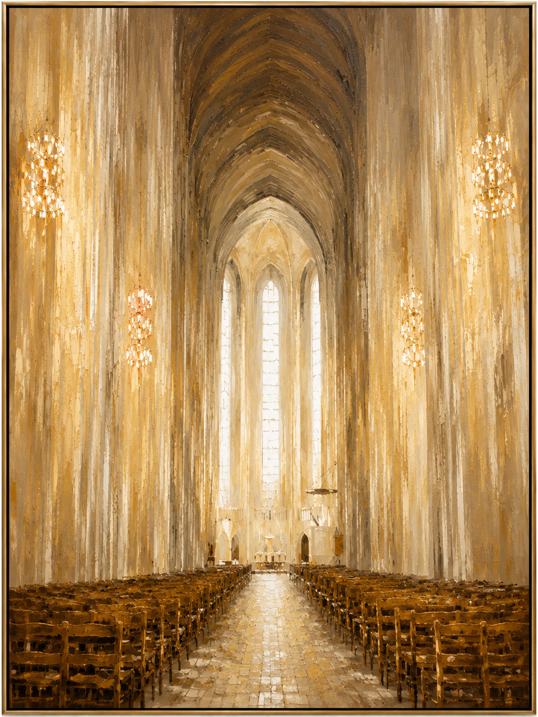 Golden Cathedral Light