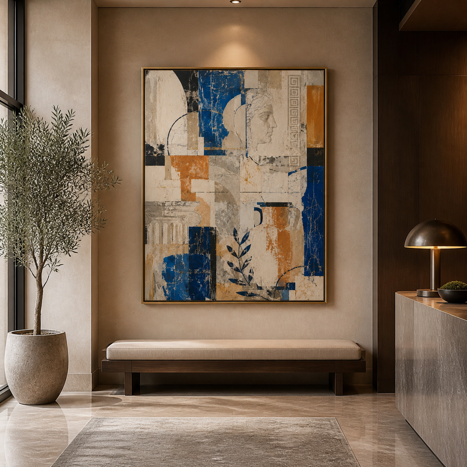 Classical Mediterranean Collage