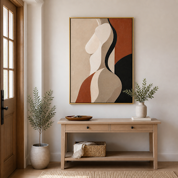 Warm Abstract Figure