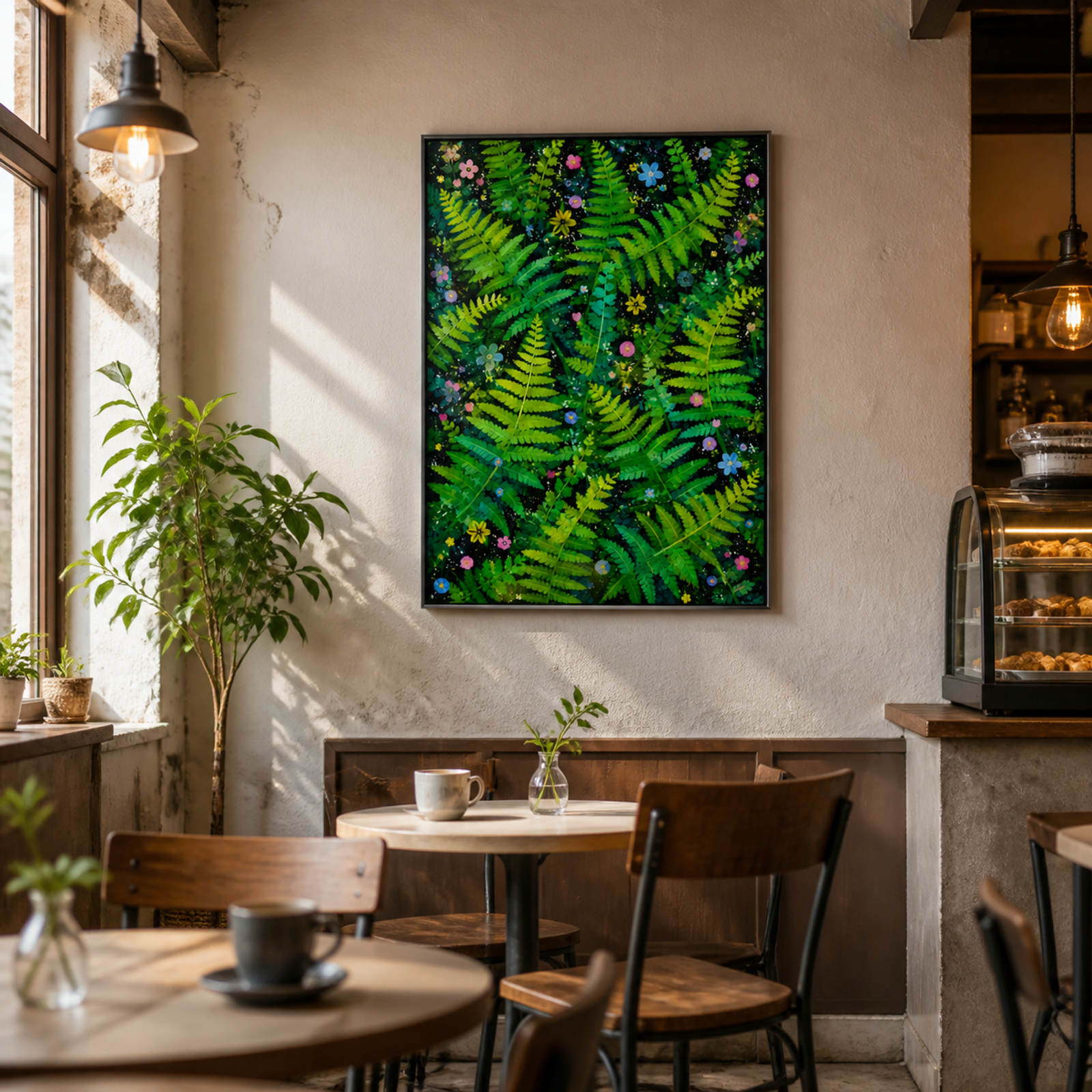 Lush Fern Garden