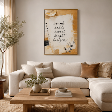 Bright Horizons Textured Quote