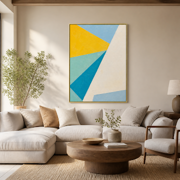Sunlit Geometric Calm