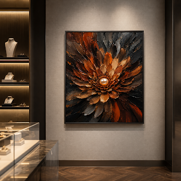 Copper Bloom Radiance