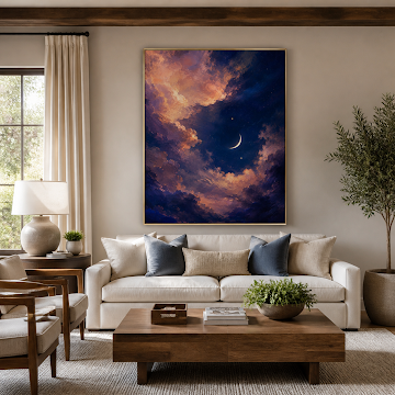 Moonlit Cloud Dream