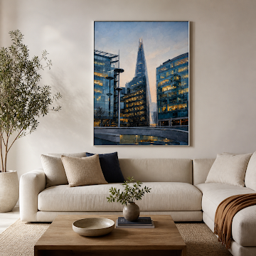 Twilight City Skyline