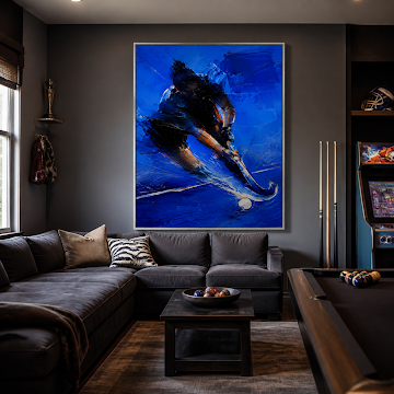 Blue Hockey Rush