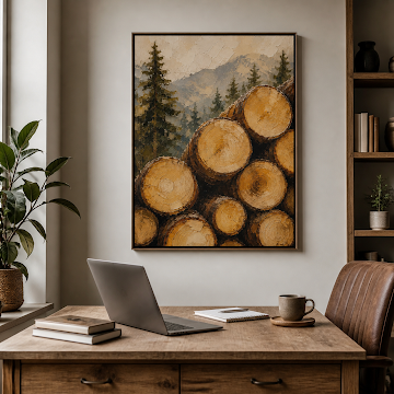 Rustic Forest Timber