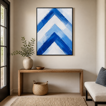 Blue Chevron Momentum