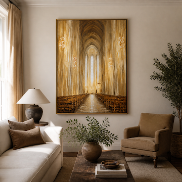 Golden Cathedral Light