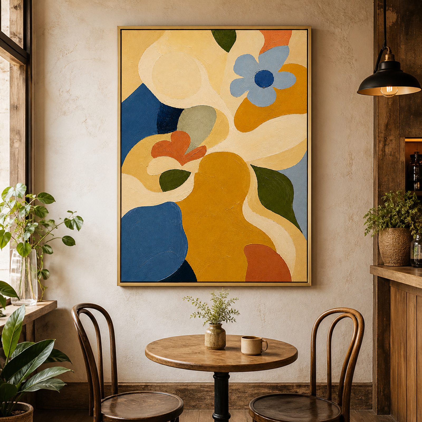 Warm Abstract Botanicals