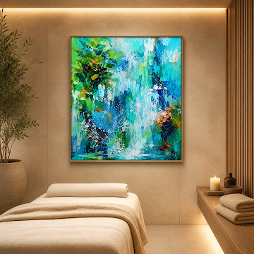 Tropical Waterfall Escape