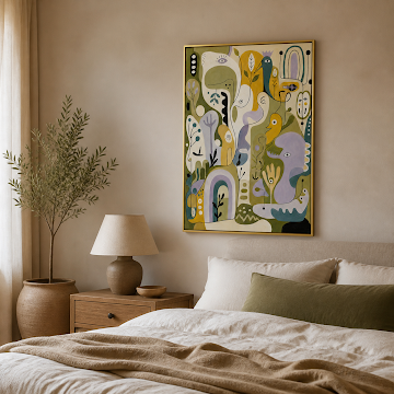 Whimsical Botanical Dreamscape