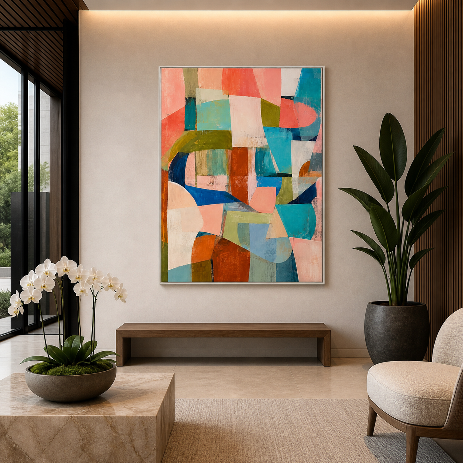 Colorful Abstract Geometry