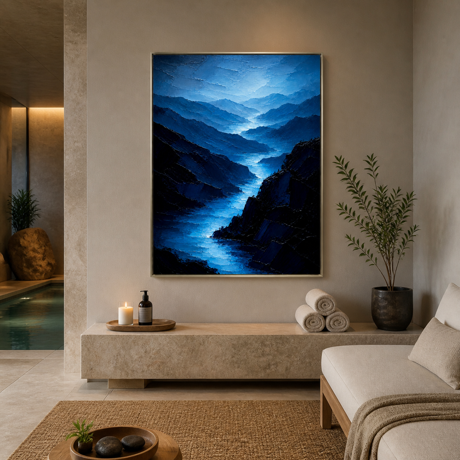 Blue Mountain River Serenity
