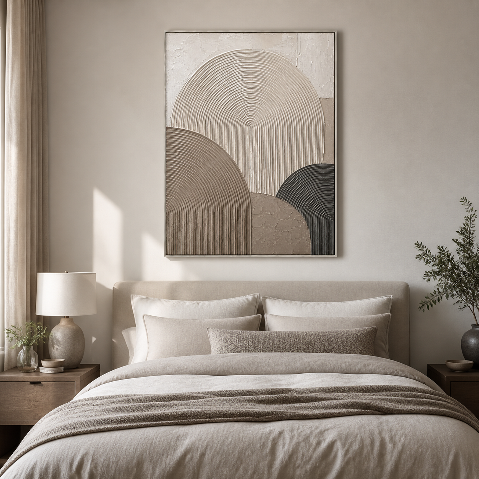 Neutral Textured Archways