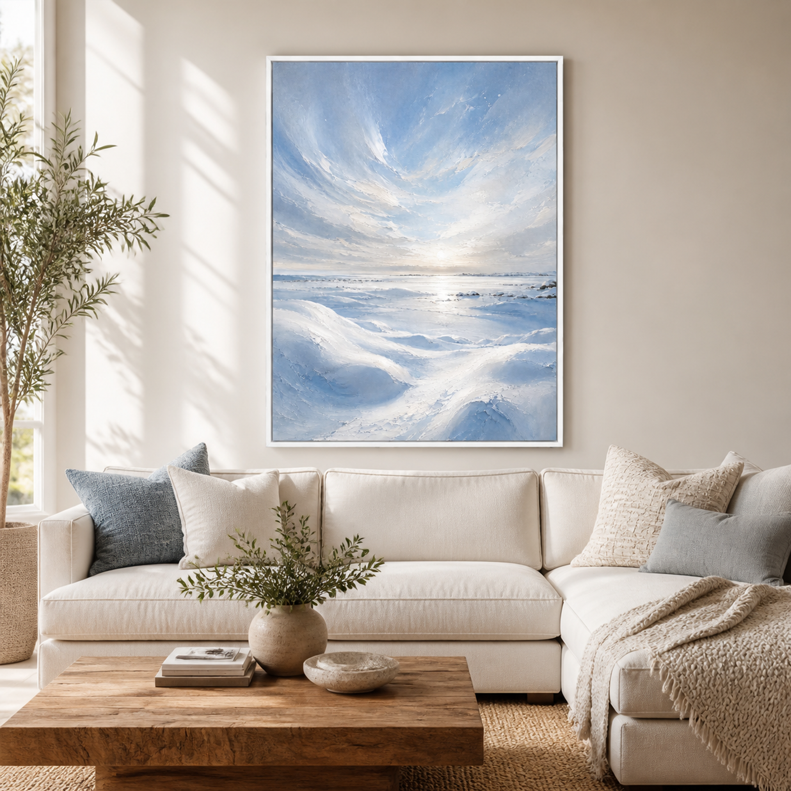 Arctic Sunlit Horizon