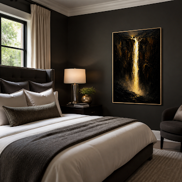 Golden Cavern Waterfall