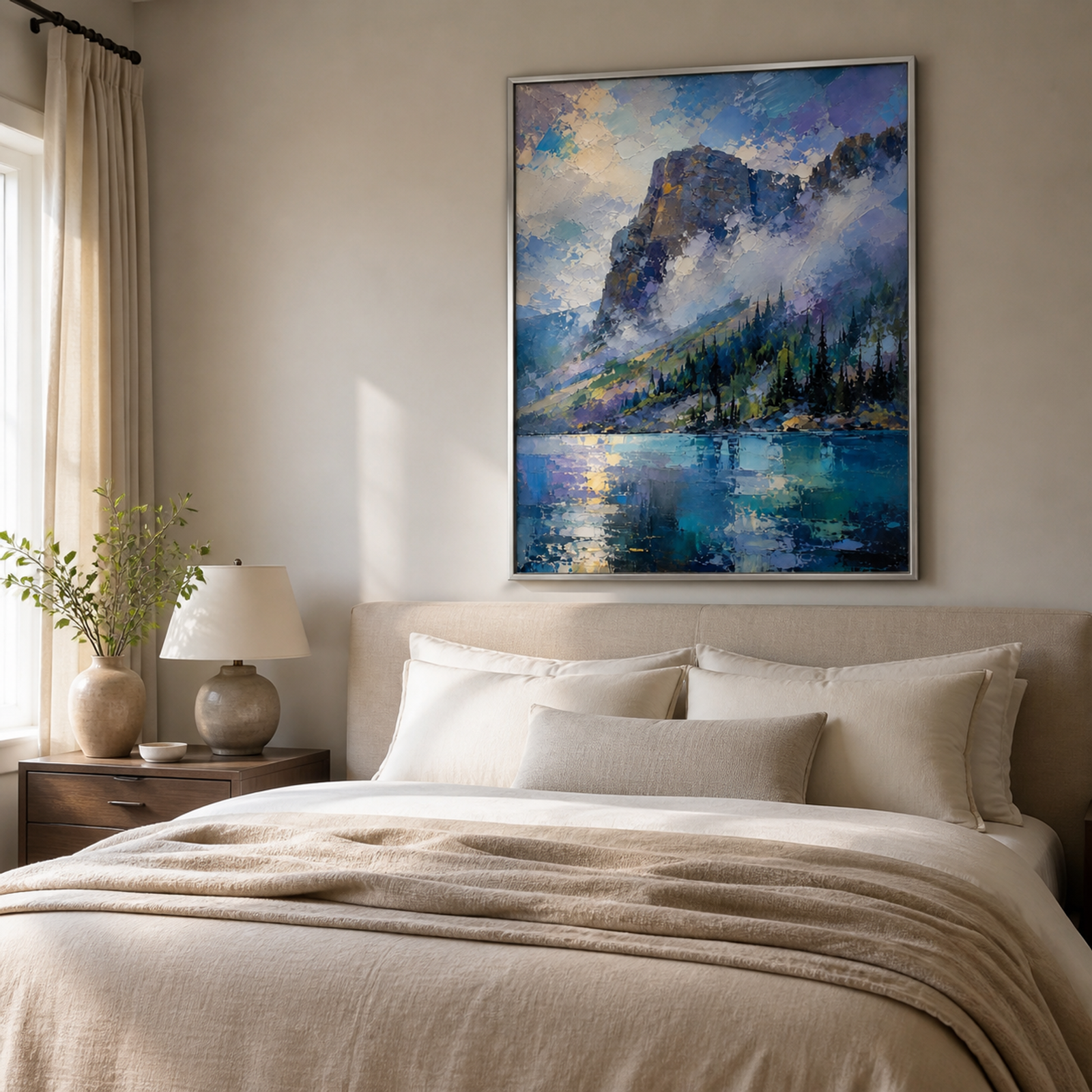 Serene Alpine Lake