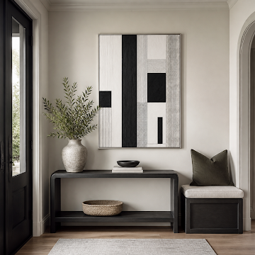 Textured Monochrome Geometry