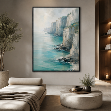 Serene Coastal Cliffs