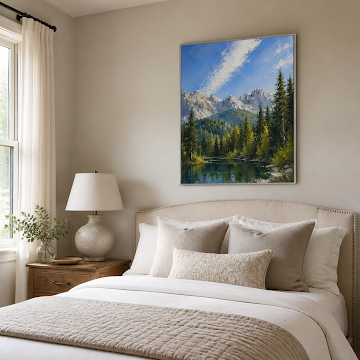 Alpine Lake Serenity