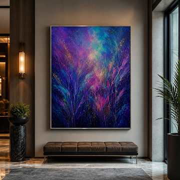 Luminous Botanical Night