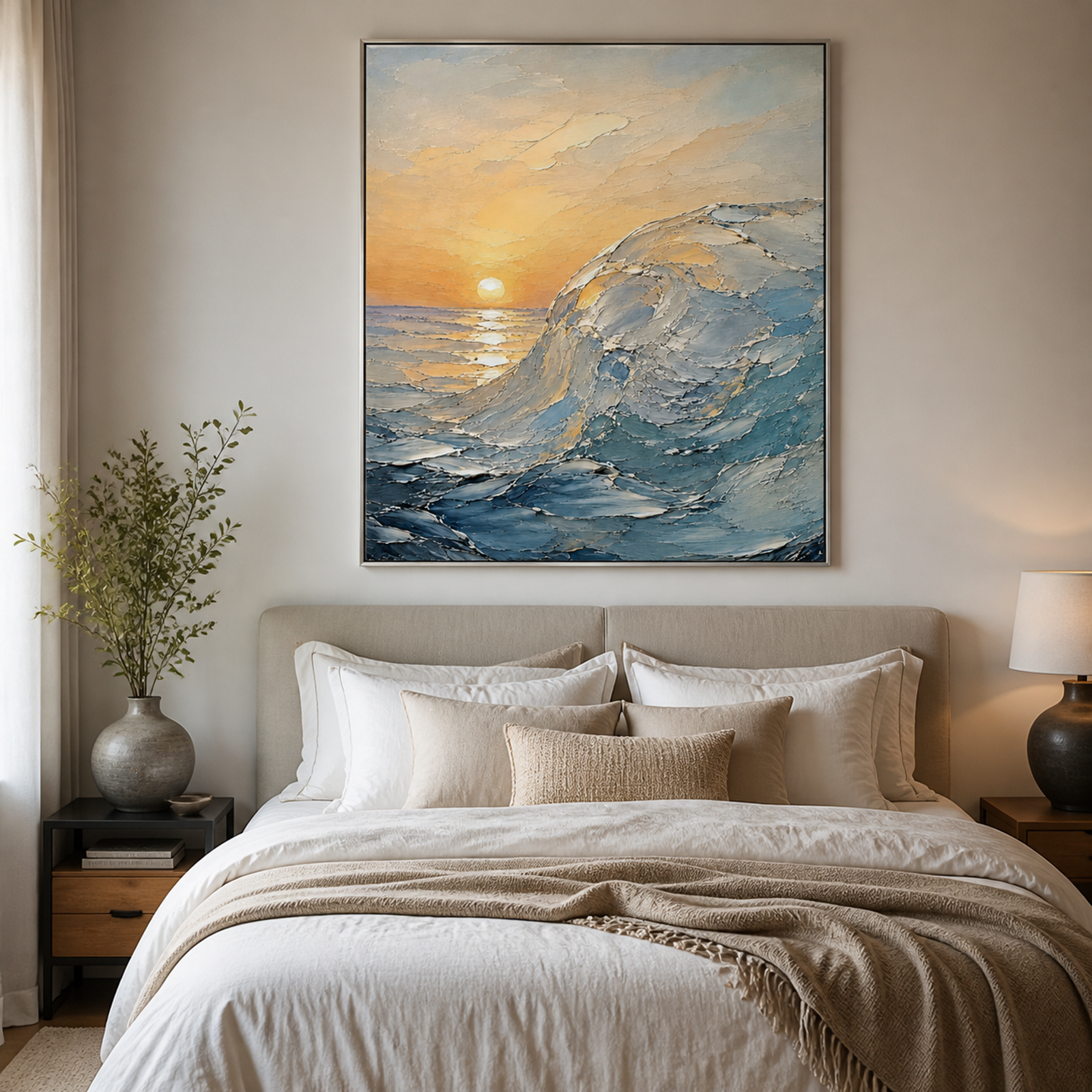 Golden Wave Sunrise