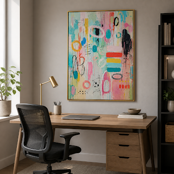 Playful Pastel Geometry