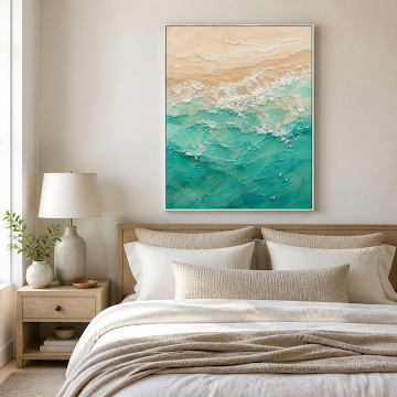 Textured Coastal Calm