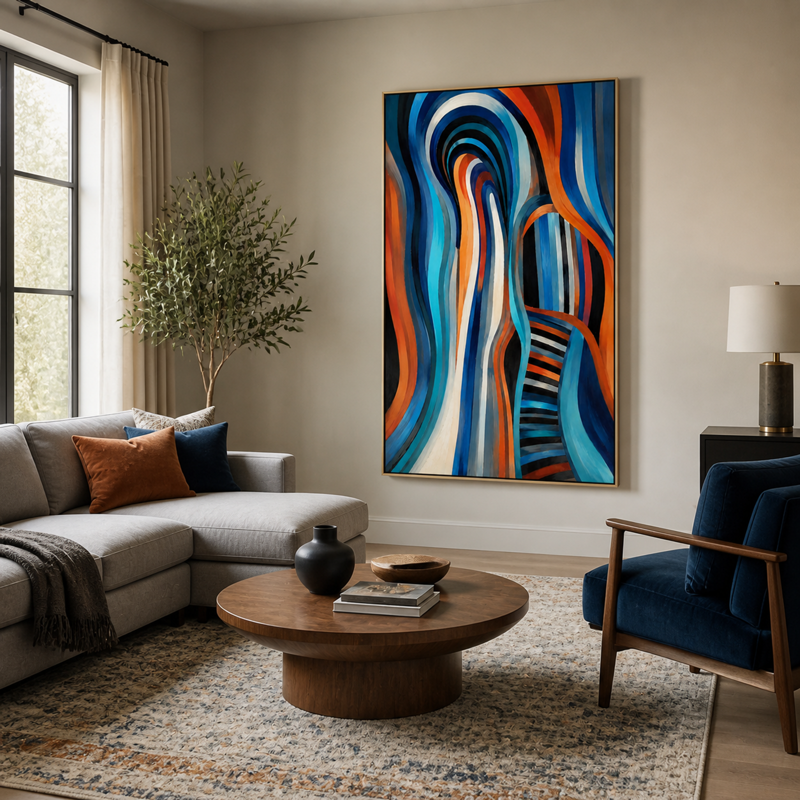 Bold Abstract Flow