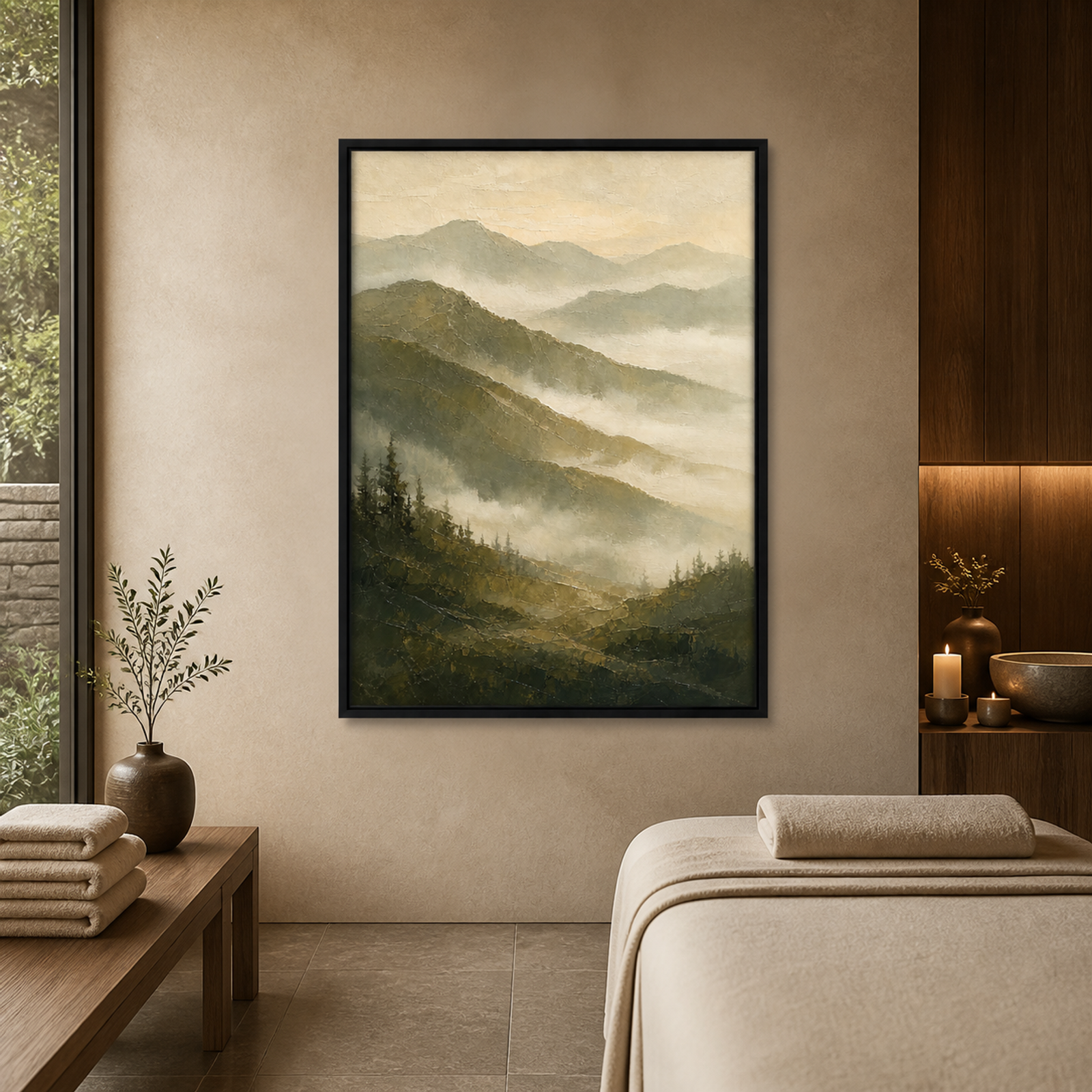Misty Mountain Serenity