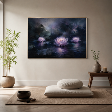 Moonlit Lotus Serenity