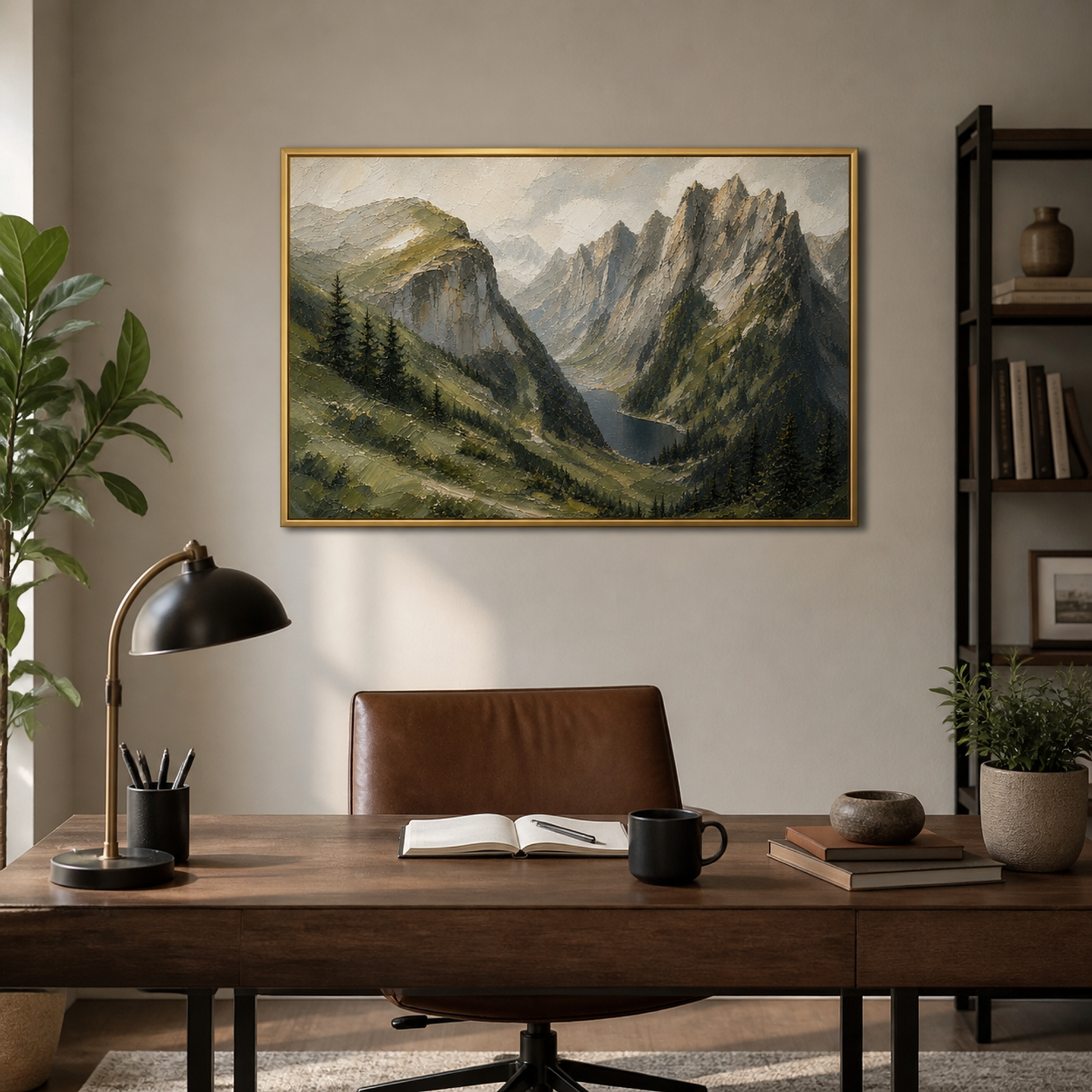Serene Alpine Valley