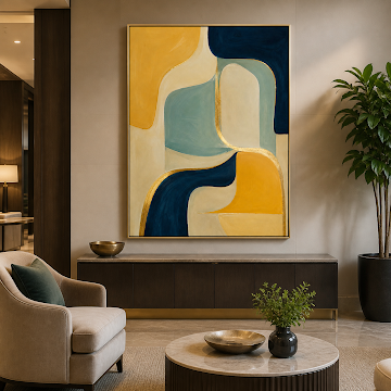 Gilded Modern Curves