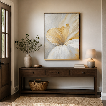 Golden Bloom Serenity
