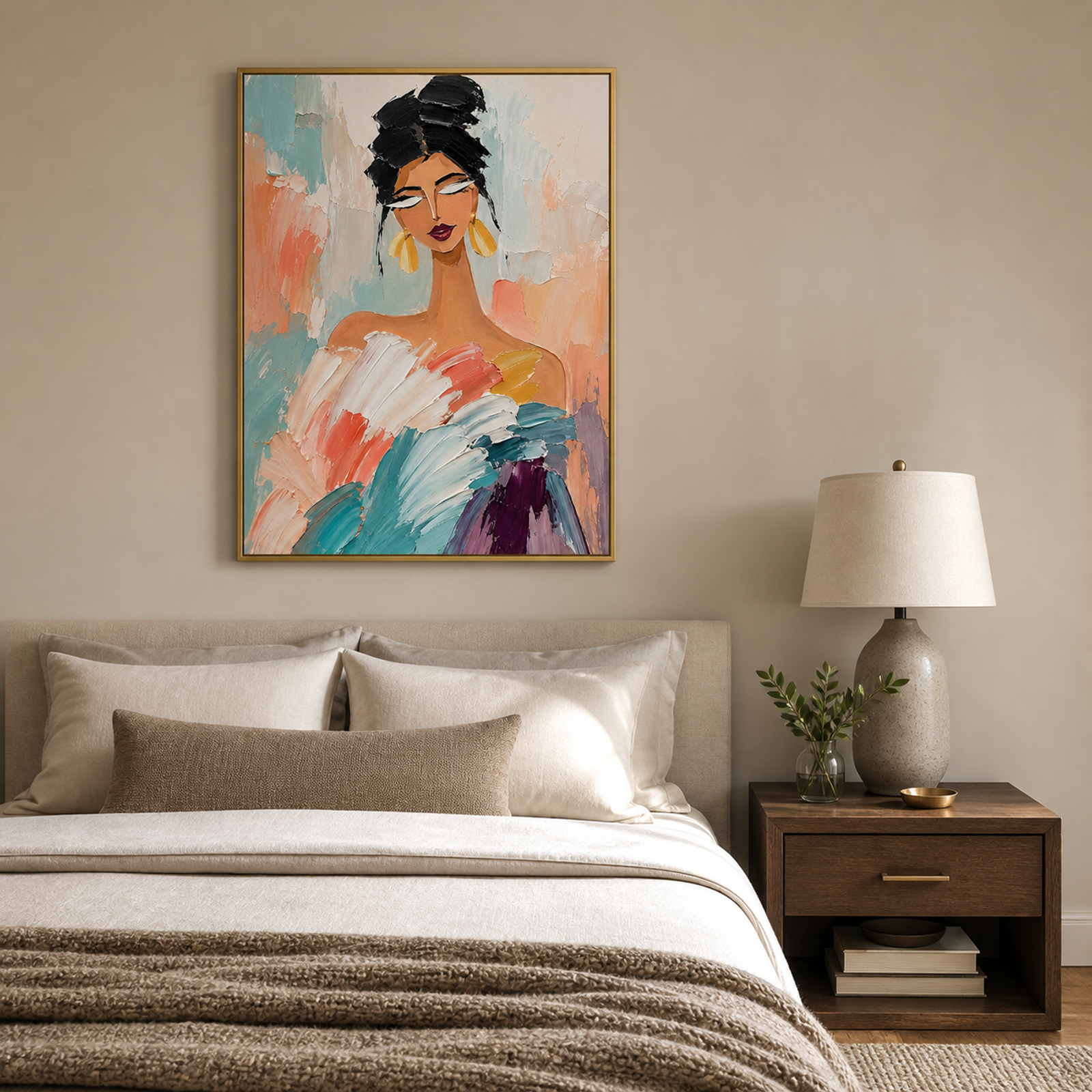 Elegant Abstract Muse