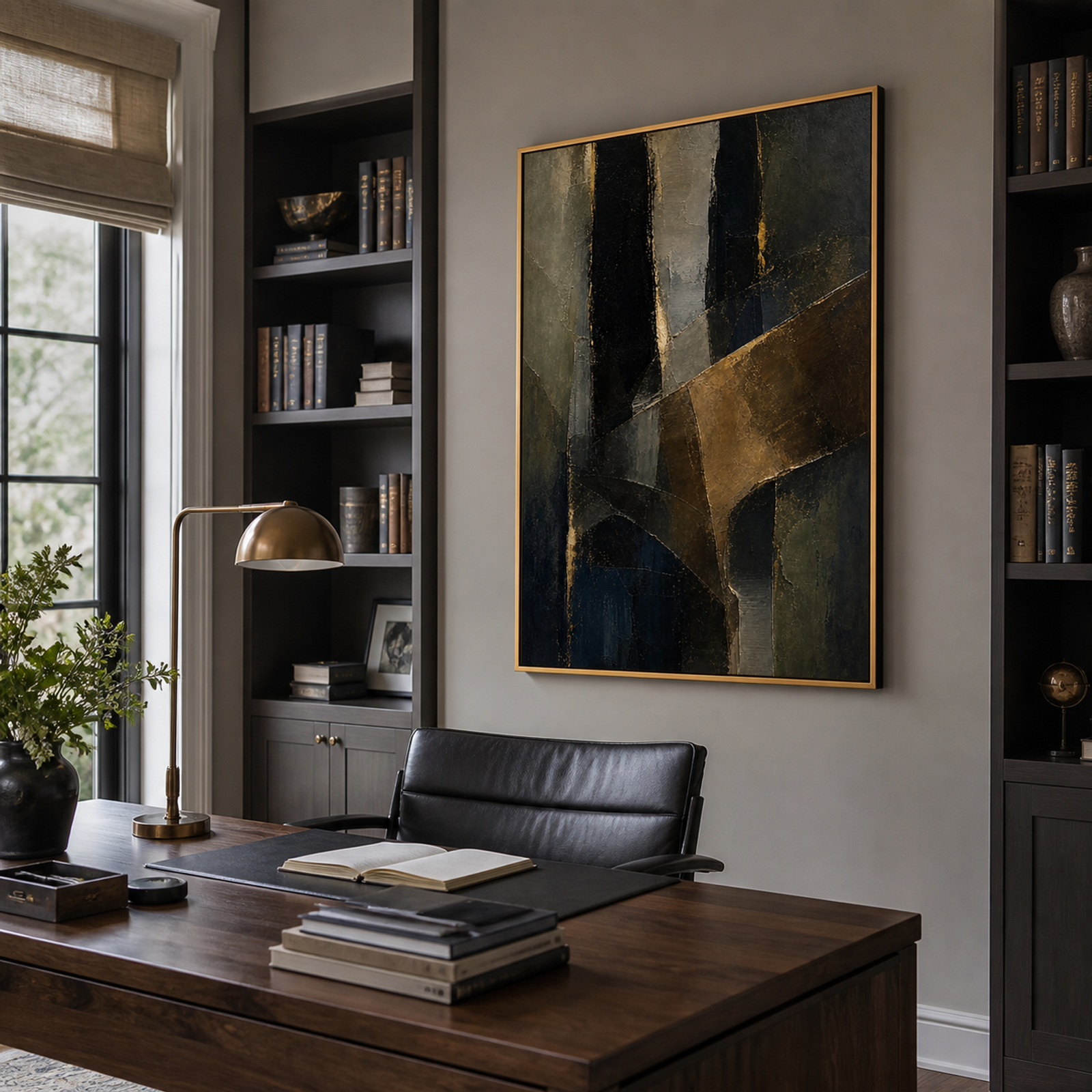 Gilded Abstract Geometry