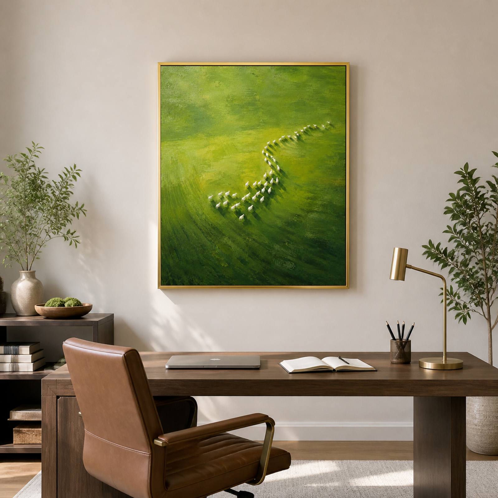 Green Pasture Flock
