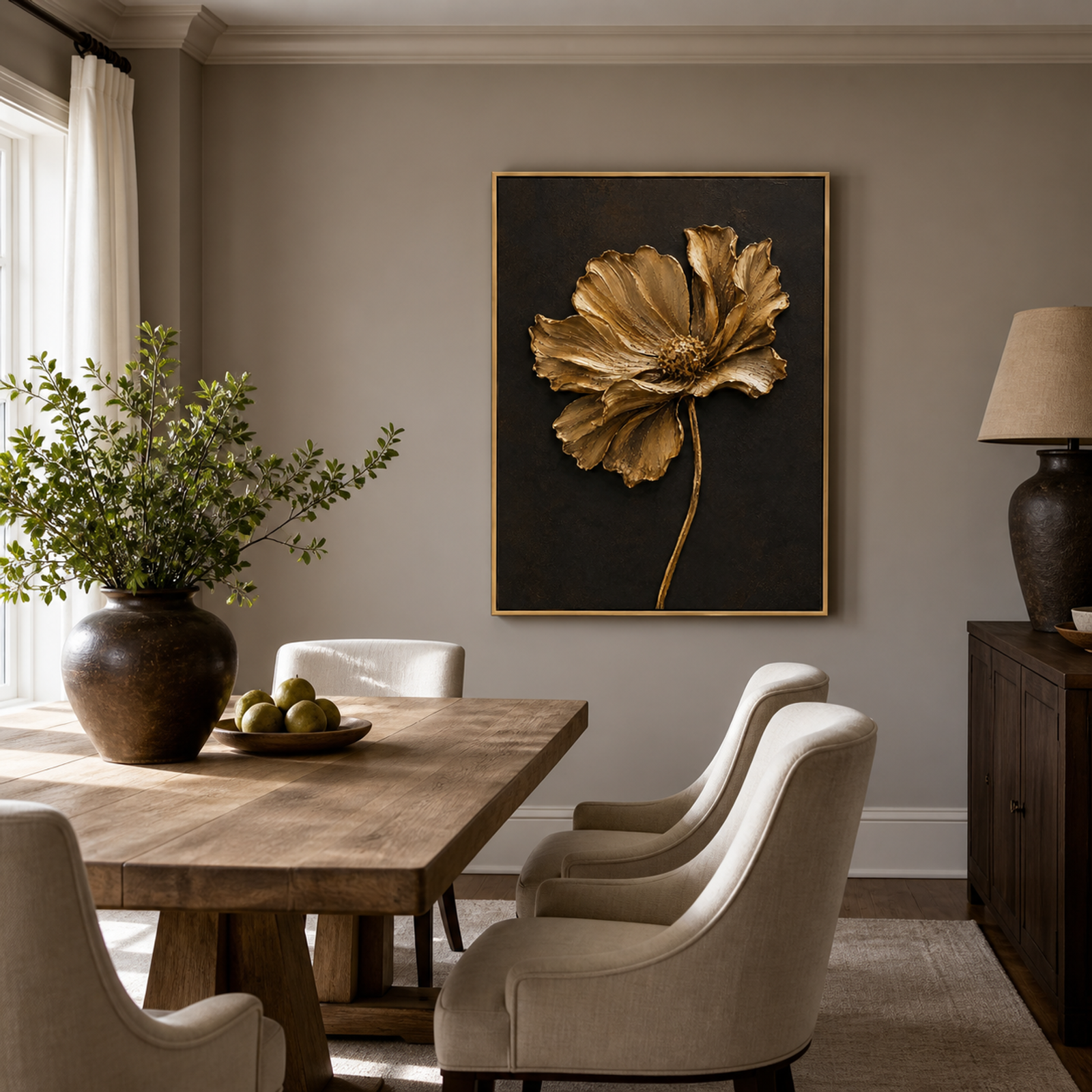 Golden Bloom Elegance