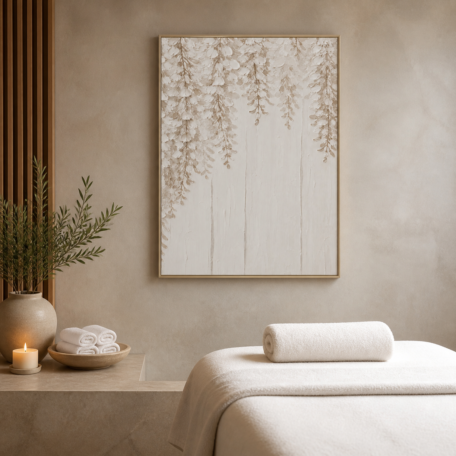 Ivory Wisteria Cascade