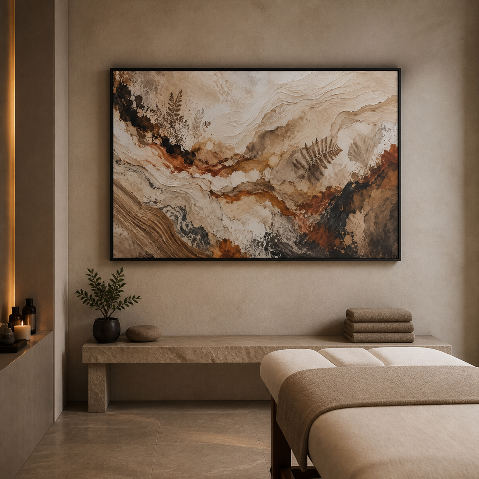 Earthy Botanical Layers