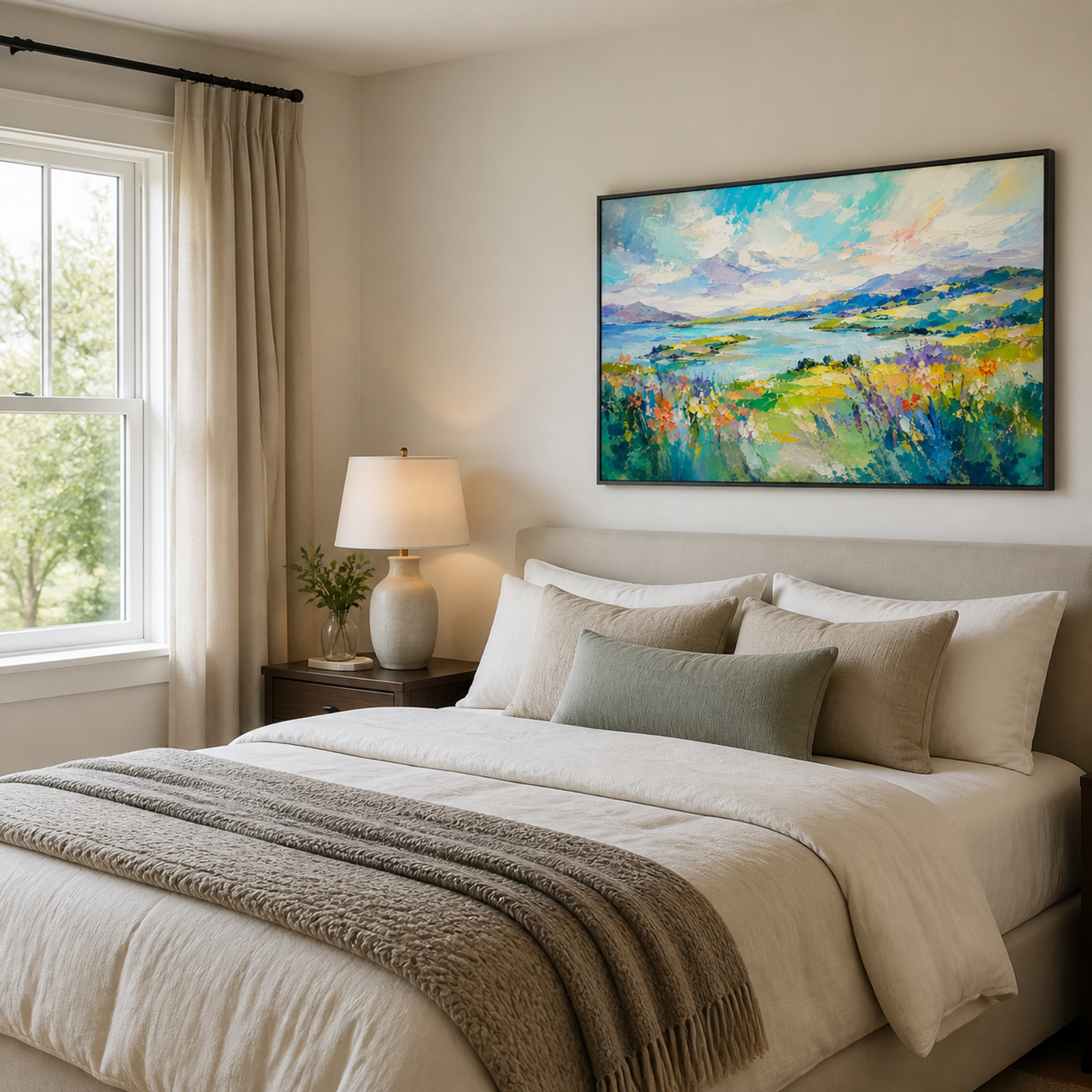 Blooming Coastal Mountain View