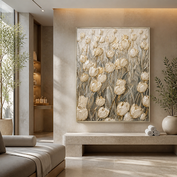 Gilded Tulip Garden